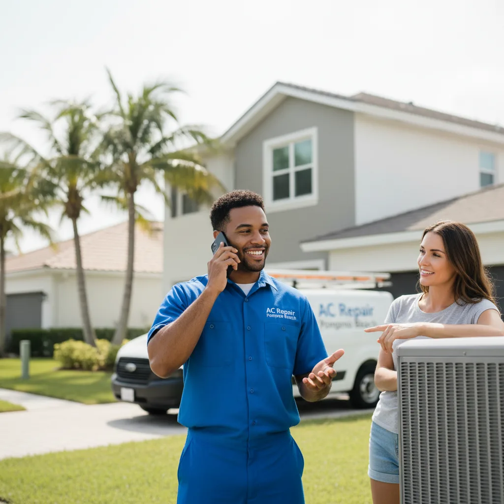 AC Repair Pompano Beach customer support in Tarawa Terrace